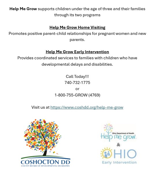 Coshocton County Help Me Grow